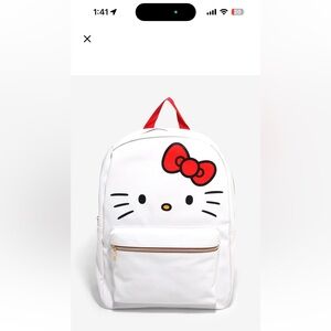 Sanrio hello kitty face backpack